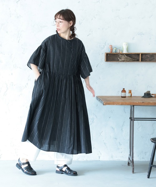 soulberry(ソウルベリー)の「星月夜のワンピース(ワンピース・レディース・スミクロ・LL/3L/4L/5L/M/L)」の10枚目の写真
