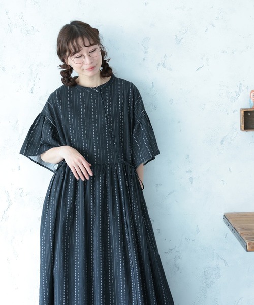 soulberry(ソウルベリー)の「星月夜のワンピース(ワンピース・レディース・スミクロ・LL/3L/4L/5L/M/L)」の9枚目の写真