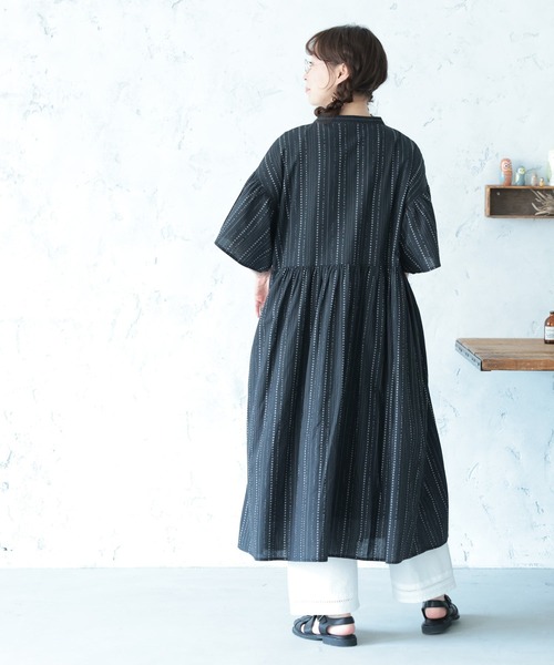 soulberry(ソウルベリー)の「星月夜のワンピース(ワンピース・レディース・スミクロ・LL/3L/4L/5L/M/L)」の6枚目の写真