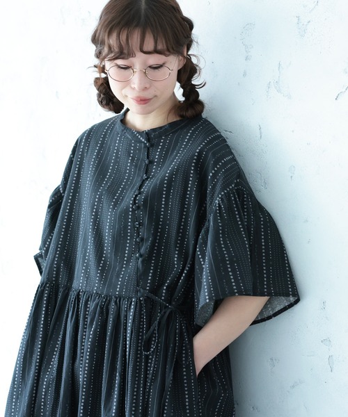 soulberry(ソウルベリー)の「星月夜のワンピース(ワンピース・レディース・スミクロ・LL/3L/4L/5L/M/L)」の5枚目の写真
