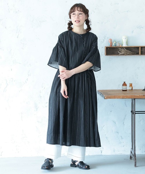 soulberry(ソウルベリー)の「星月夜のワンピース(ワンピース・レディース・スミクロ・LL/3L/4L/5L/M/L)」の14枚目の写真