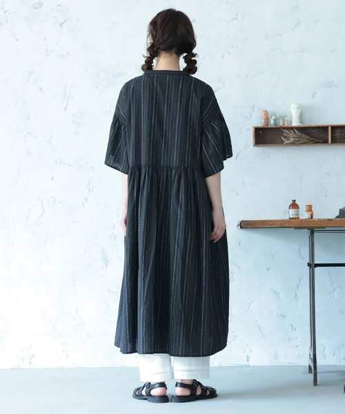 soulberry(ソウルベリー)の「星月夜のワンピース(ワンピース・レディース・スミクロ・LL/3L/4L/5L/M/L)」の12枚目の写真