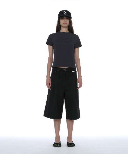 PARTIMENTO WOMEN(パルティメントウィメン)の「DBRプリンテッドショートスリーブTシャツ_ブルーグレー(Tシャツ/カットソー・レディース・その他・SMALL/MEDIUM)」の2枚目の写真