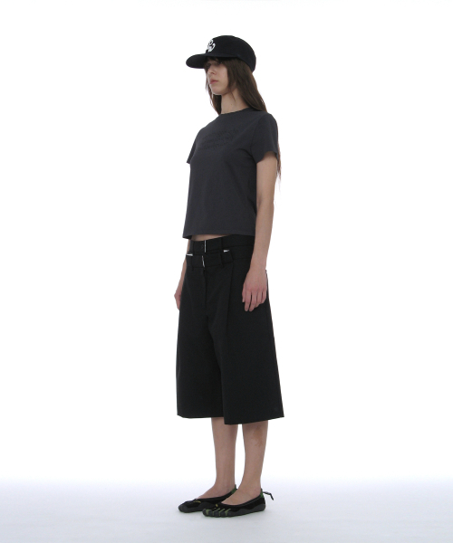 PARTIMENTO WOMEN(パルティメントウィメン)の「DBRプリンテッドショートスリーブTシャツ_ブルーグレー(Tシャツ/カットソー・レディース・その他・SMALL/MEDIUM)」の3枚目の写真