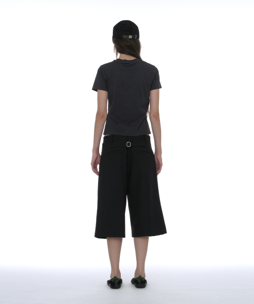 PARTIMENTO WOMEN(パルティメントウィメン)の「DBRプリンテッドショートスリーブTシャツ_ブルーグレー(Tシャツ/カットソー・レディース・その他・SMALL/MEDIUM)」の4枚目の写真