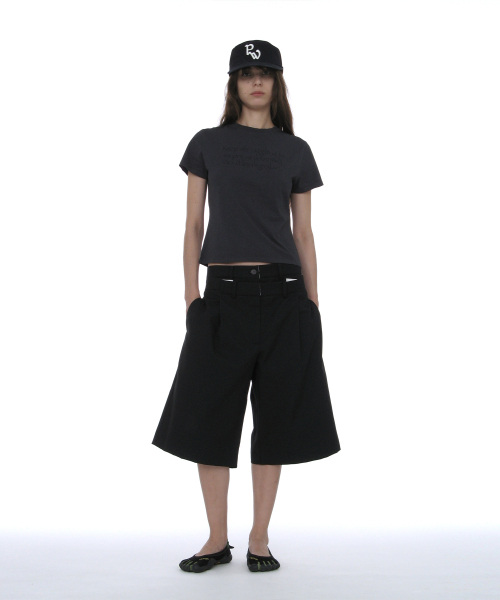 PARTIMENTO WOMEN(パルティメントウィメン)の「DBRプリンテッドショートスリーブTシャツ_ブルーグレー(Tシャツ/カットソー・レディース・その他・SMALL/MEDIUM)」の5枚目の写真