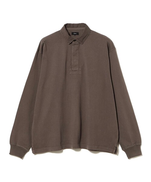Garment dye Raglan shirt — рэгданы краш‑рубашка