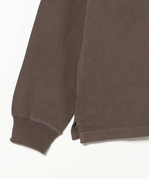 BEAMS(ビームス)の「ガーメントダイ ラガーシャツ(ポロシャツ・メンズ・ブラック/ネイビー・S/M/XL/L)」の5枚目の写真