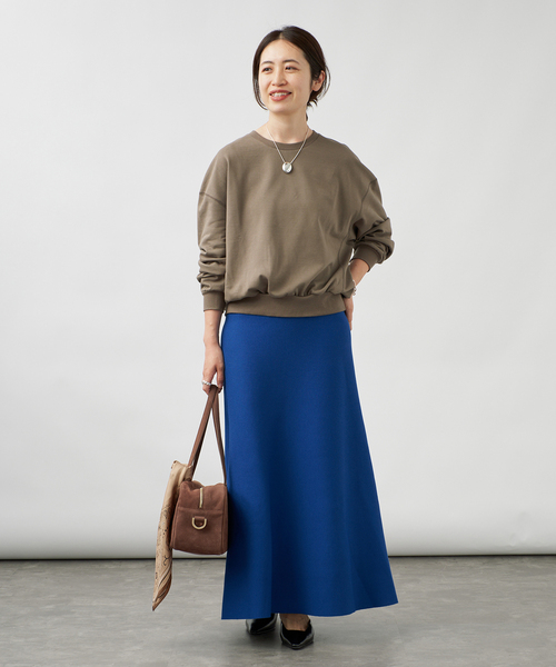 VERMEIL par iena(ヴェルメイユパーイエナ)の「SALCE サルーチェ ARISA SUEDE W34xH17xD12cm 4463250005(ボストンバッグ・レディース・ブラウン・FREE)」の14枚目の写真