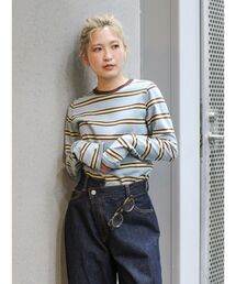 Ungrid | ボーダーロングスリーブTee(Tシャツ/カットソー)