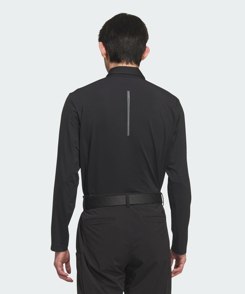 adidas(アディダス)の「アルティメット365 ツアー 長袖 ポロシャツ【adidas Golf/アディダスゴルフ】(ポロシャツ・メンズ・ブラック・SMALL/MEDIUM/LARGE/X-LARGE/XX-LARGE/3XL)」の2枚目の写真