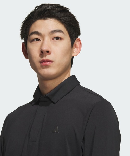 adidas(アディダス)の「アルティメット365 ツアー 長袖 ポロシャツ【adidas Golf/アディダスゴルフ】(ポロシャツ・メンズ・ブラック・SMALL/MEDIUM/LARGE/X-LARGE/XX-LARGE/3XL)」の5枚目の写真