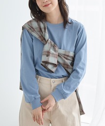 こだわり綿長袖Tシャツ