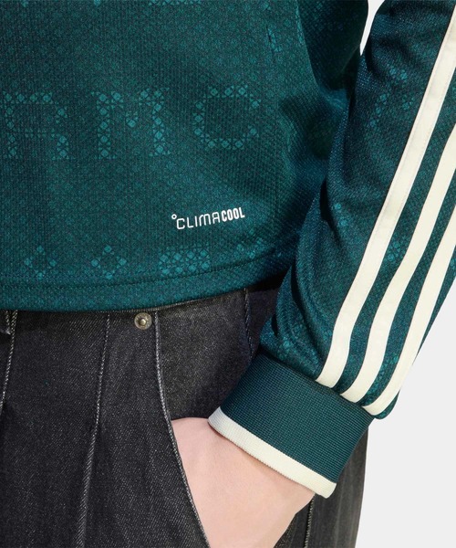 adidas(アディダス)の「レアル・マドリード 26/27 アウェイ ユニフォーム 長袖 / アディダス adidas(Tシャツ/カットソー・メンズ・グリーン・MEDIUM/LARGE/XXX-LARGE/XX-LARGE/X-LARGE/SMALL)」の4枚目の写真
