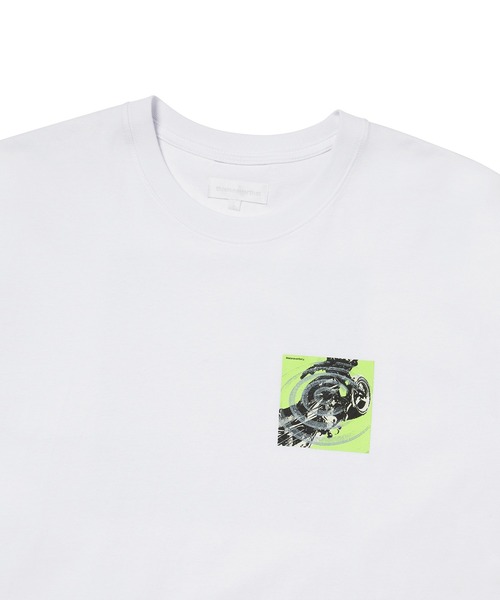 thisisneverthat(ディスイズネバーザット)の「Resonance Tee(Tシャツ/カットソー・メンズ・モスグリーン/グレイッシュベージュ/ホワイト/チャコール・L/M/S/XL)」の10枚目の写真