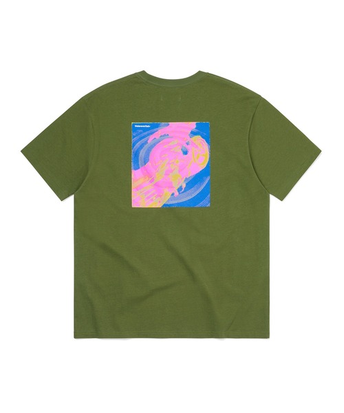 thisisneverthat(ディスイズネバーザット)の「Resonance Tee(Tシャツ/カットソー・メンズ・モスグリーン/グレイッシュベージュ/ホワイト/チャコール・L/M/S/XL)」の9枚目の写真
