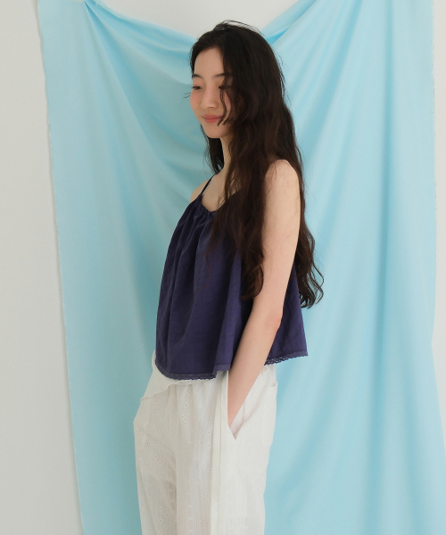 MOUI（モウイ）の「Heidi halter blouse (D/BLUE)（シャツ/ブラウス・レディース・その他・FREE）」の4枚目の写真