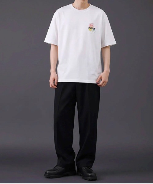 revertical(リバーティカル)の「PASSION ロゴ アートグラフィック バックプリント 半袖Tシャツ(Tシャツ/カットソー・メンズ・ホワイト/ブラック・MEDIUM/LARGE)」の6枚目の写真