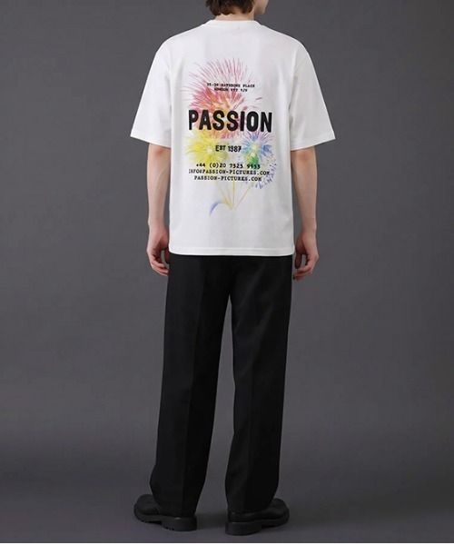 revertical(リバーティカル)の「PASSION ロゴ アートグラフィック バックプリント 半袖Tシャツ(Tシャツ/カットソー・メンズ・ホワイト/ブラック・MEDIUM/LARGE)」の7枚目の写真