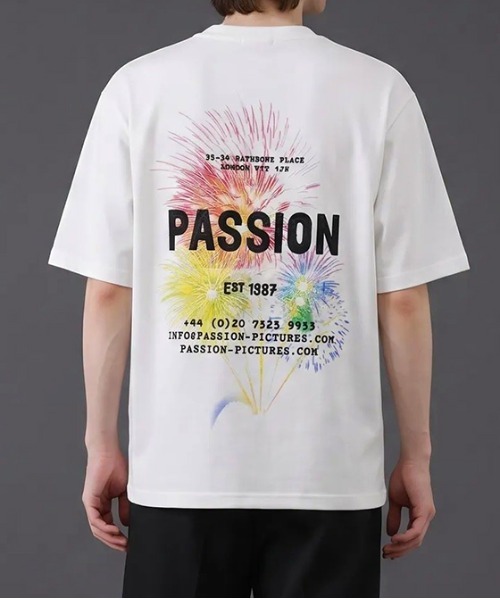 revertical(リバーティカル)の「PASSION ロゴ アートグラフィック バックプリント 半袖Tシャツ(Tシャツ/カットソー・メンズ・ホワイト/ブラック・MEDIUM/LARGE)」の3枚目の写真