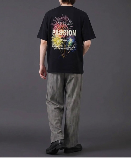 revertical(リバーティカル)の「PASSION ロゴ アートグラフィック バックプリント 半袖Tシャツ(Tシャツ/カットソー・メンズ・ホワイト/ブラック・MEDIUM/LARGE)」の11枚目の写真