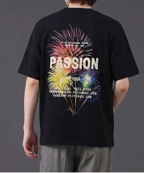 revertical(リバーティカル)の「PASSION ロゴ アートグラフィック バックプリント 半袖Tシャツ(Tシャツ/カットソー・メンズ・ホワイト/ブラック・MEDIUM/LARGE)」の8枚目の写真