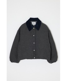 MOUSSY（マウジー）の「【26年AW新作】TWEED PUFFER ジャケット（ダウンジャケット/コート）」
