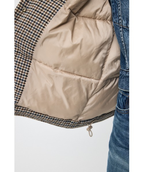 MOUSSY(マウジー)の「【26年AW新作】TWEED PUFFER ジャケット(ダウンジャケット/コート・レディース・ブラウン/ベージュ系その他/グレー系その他・FREE)」の19枚目の写真