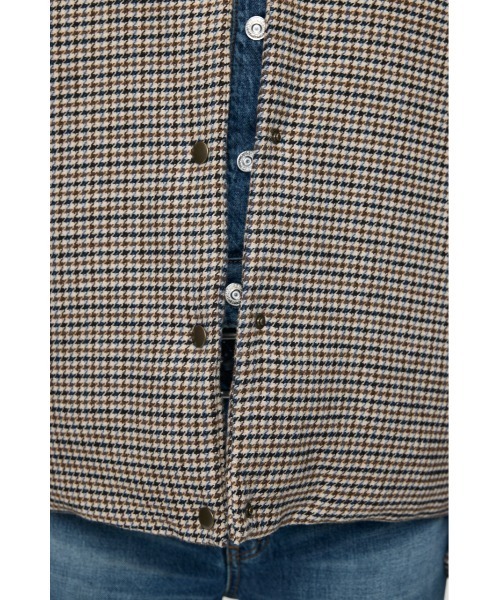 MOUSSY(マウジー)の「【26年AW新作】TWEED PUFFER ジャケット(ダウンジャケット/コート・レディース・ブラウン/ベージュ系その他/グレー系その他・FREE)」の20枚目の写真