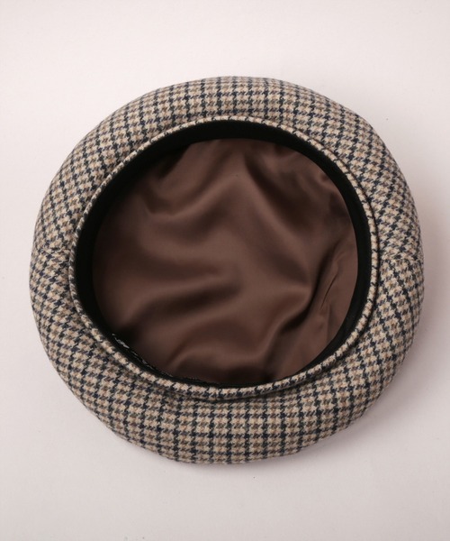 CA4LA(カシラ)の「COW MOTIF BERET(ハンチング/ベレー帽・メンズ・ブラック/オフホワイト/ベージュ・ONESIZE)」の12枚目の写真