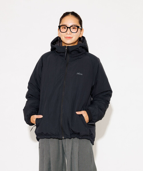 FREAK'S STORE（フリークスストア）の「NANGA × FREAK'S STORE/ナンガ 別注 NEW DOWN JACKET WOMEN’S/ニューダウンジャケット ウィメンズ（ダウンジャケット/コート・レディース・グレー/ブラウン/オリーブ/ブラック・ﾌﾘ-）」の2枚目の写真