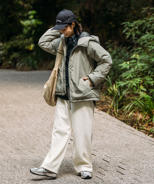 FREAK'S STORE（フリークスストア）の「NANGA × FREAK'S STORE/ナンガ 別注 NEW DOWN JACKET WOMEN’S/ニューダウンジャケット ウィメンズ（ダウンジャケット/コート・レディース・グレー/ブラウン/オリーブ/ブラック・ﾌﾘ-）」の7枚目の写真