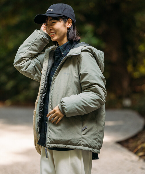 FREAK'S STORE（フリークスストア）の「NANGA × FREAK'S STORE/ナンガ 別注 NEW DOWN JACKET WOMEN’S/ニューダウンジャケット ウィメンズ（ダウンジャケット/コート・レディース・グレー/ブラウン/オリーブ/ブラック・ﾌﾘ-）」の13枚目の写真