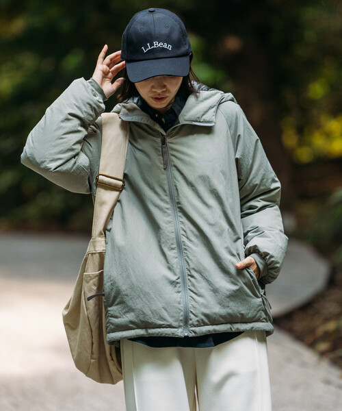 FREAK'S STORE（フリークスストア）の「NANGA × FREAK'S STORE/ナンガ 別注 NEW DOWN JACKET WOMEN’S/ニューダウンジャケット ウィメンズ（ダウンジャケット/コート・レディース・グレー/ブラウン/オリーブ/ブラック・ﾌﾘ-）」の14枚目の写真