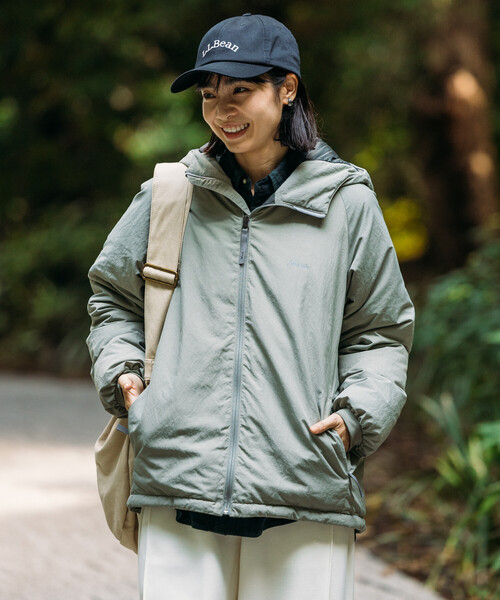 FREAK'S STORE（フリークスストア）の「NANGA × FREAK'S STORE/ナンガ 別注 NEW DOWN JACKET WOMEN’S/ニューダウンジャケット ウィメンズ（ダウンジャケット/コート・レディース・グレー/ブラウン/オリーブ/ブラック・ﾌﾘ-）」の15枚目の写真