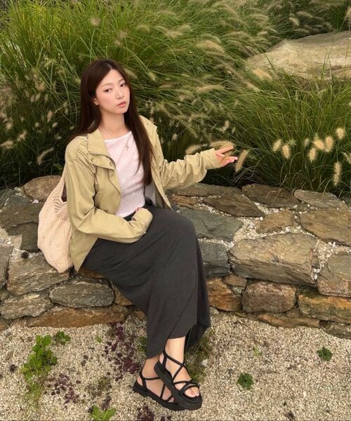 LETTER FROM MOON(レターフロムムーン)の「ルヌイ フラワー Tシャツ (ピンク)(Tシャツ/カットソー・レディース・その他・LARGE/MEDIUM/SMALL)」の9枚目の写真