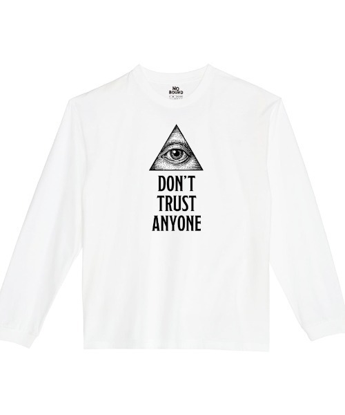 NOBOUND（ノーバウンド）の「NOBOUND（ノーバウンド） 長袖Tシャツ メッセージ ロゴ イラスト プリント ビッグシルエット ロンT トップス カットソー メンズ ユニセックス（Tシャツ/カットソー・メンズ・ブラック/ホワイト・M/L/XL）」の2枚目の写真