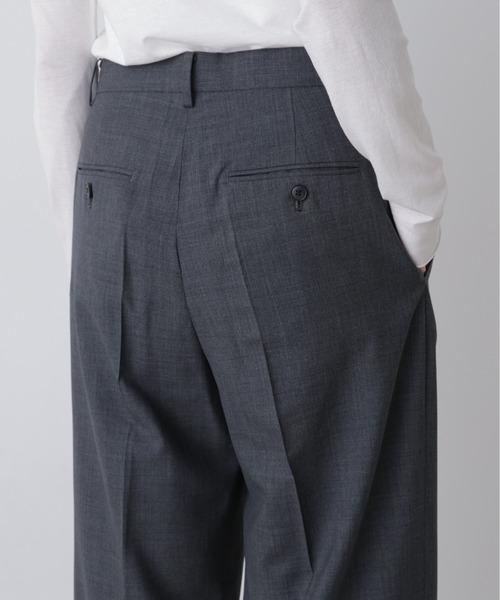YLEVE(イレーヴ)の「YLEVE / SUPER140's WOOL TROPICAL TROUSERS WOMEN(その他パンツ・レディース・グレー系その他3/ベージュ・0/1)」の7枚目の写真