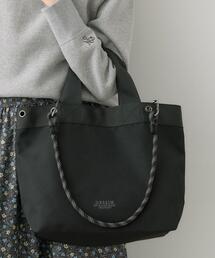 【軽量・2WAY】キャンバスライク 配色トートバッグ