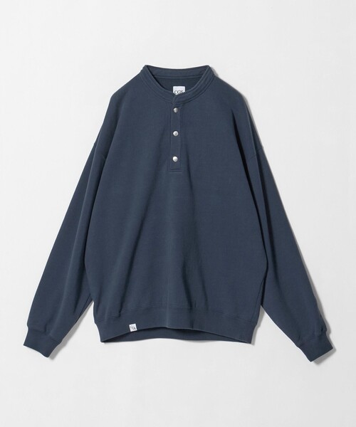 California General Store(California General Store)の「<CGS.>コットン ヘンリーネック スウェット プルオーバー(スウェット・メンズ・ライトグレー/ライム/ロイヤルブルー・M/S/L/XL)」の1枚目の写真