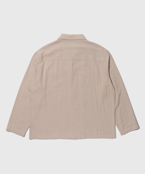 ADAM ET ROPE'（アダムエロペ）の「コットンシルクネップシャツ（シャツ/ブラウス・メンズ・ブラック/ベージュ・L/M）」の10枚目の写真