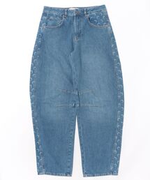 LIGHT BLUE DENIM BAGGY JEANS WPA174ACDEN0002