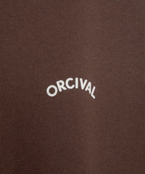 ORCIVAL（オーシバル）の「【ORCIVAL(オーシバル)】ボードネックプルオーバー（スウェット・レディース・イエロー/ブラウン/グレー・MEDIUM）」の12枚目の写真