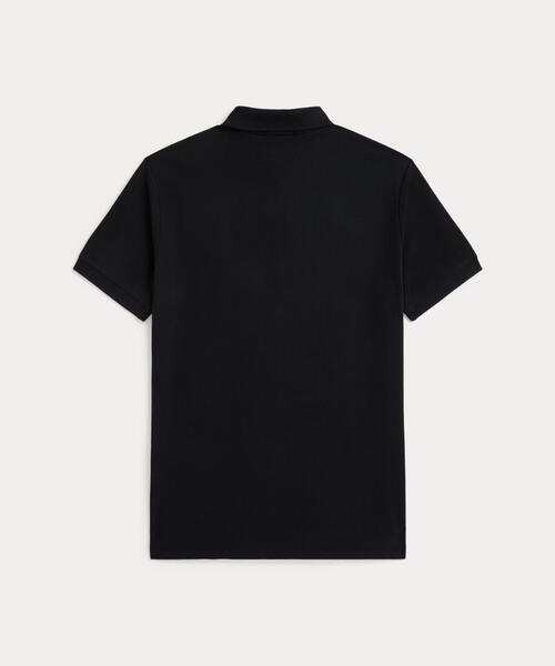 POLO RALPH LAUREN(ポロ ラルフ ローレン)の「カスタム スリム フィット ドッグエンブロイダリー ポロシャツ(ポロシャツ・メンズ・ブラック系1・S/XS/XL/L/M)」の4枚目の写真