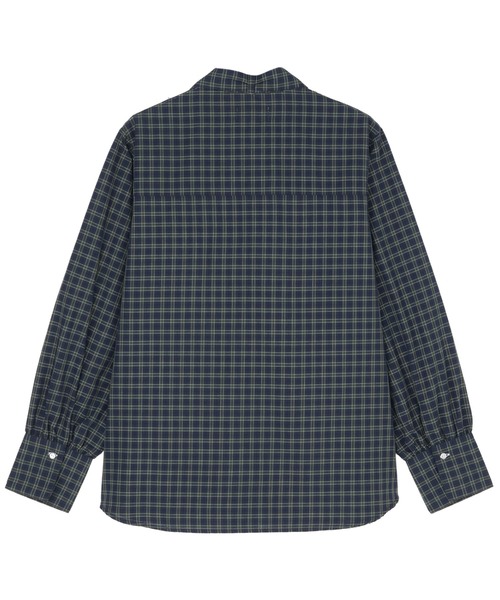 TOKYO SHIRTS(トウキョウシャツ)の「ブラウス チェックリボン ブラウス 長袖 レディースデザインシャツ(シャツ/ブラウス・レディース・ネイビー/ブラウン・M/L)」の10枚目の写真