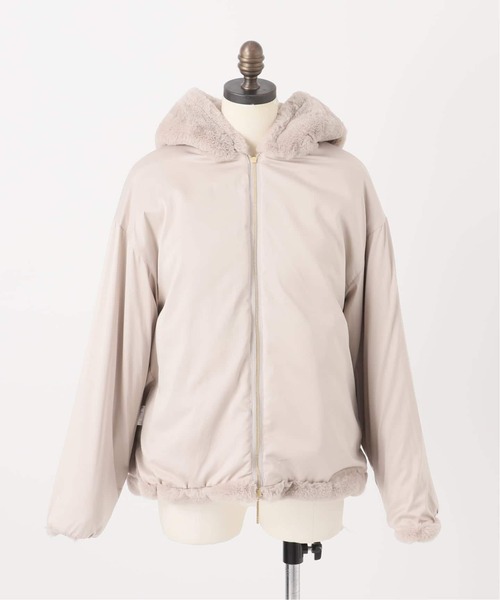 Noble（ノーブル）の「《WEB・一部店舗限定追加2》TATRAS/タトラス YUMOLA(ユモラ)（ブルゾン・レディース・チョコ/ライトグレー・SMALL/X-SMALL）」の17枚目の写真