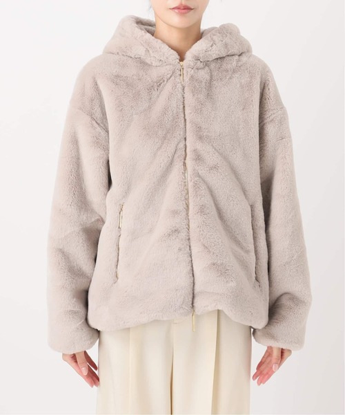 Noble（ノーブル）の「《WEB・一部店舗限定追加2》TATRAS/タトラス YUMOLA(ユモラ)（ブルゾン・レディース・チョコ/ライトグレー・SMALL/X-SMALL）」の20枚目の写真