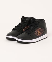 JORDAN BRAND W JORDAN COURT CONNECT MID ジョーダン コート コネクト MID WIX8413 010BLACK/M GOLD