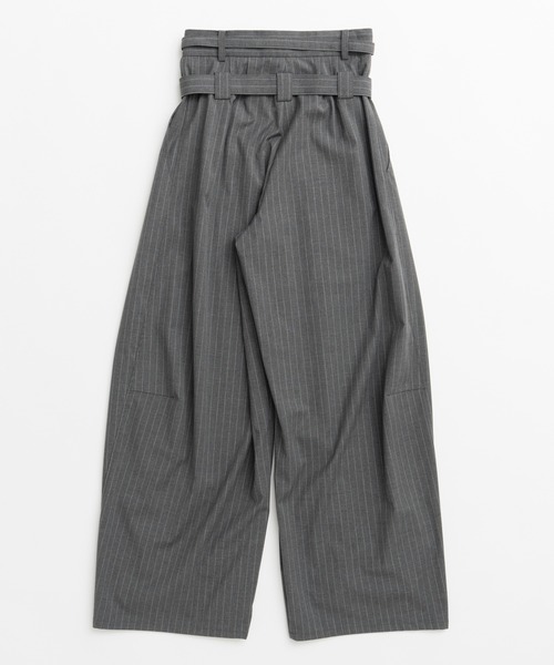 MAISON SPECIAL(メゾンスペシャル)の「【26WINTER PRE-ORDER】Double Waist Pants/ダブルウエストパンツ(その他パンツ・レディース・ネイビー/グレー・38/36)」の21枚目の写真