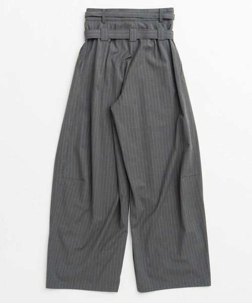 MAISON SPECIAL(メゾンスペシャル)の「【26WINTER PRE-ORDER】Double Waist Pants/ダブルウエストパンツ(その他パンツ・レディース・ネイビー/グレー・38/36)」の22枚目の写真